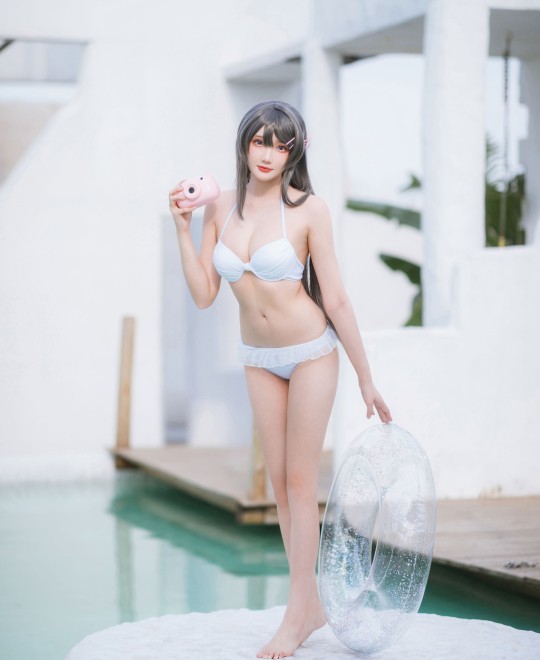 Coser 瓜希酱 福利 - 樱岛麻衣 泳装